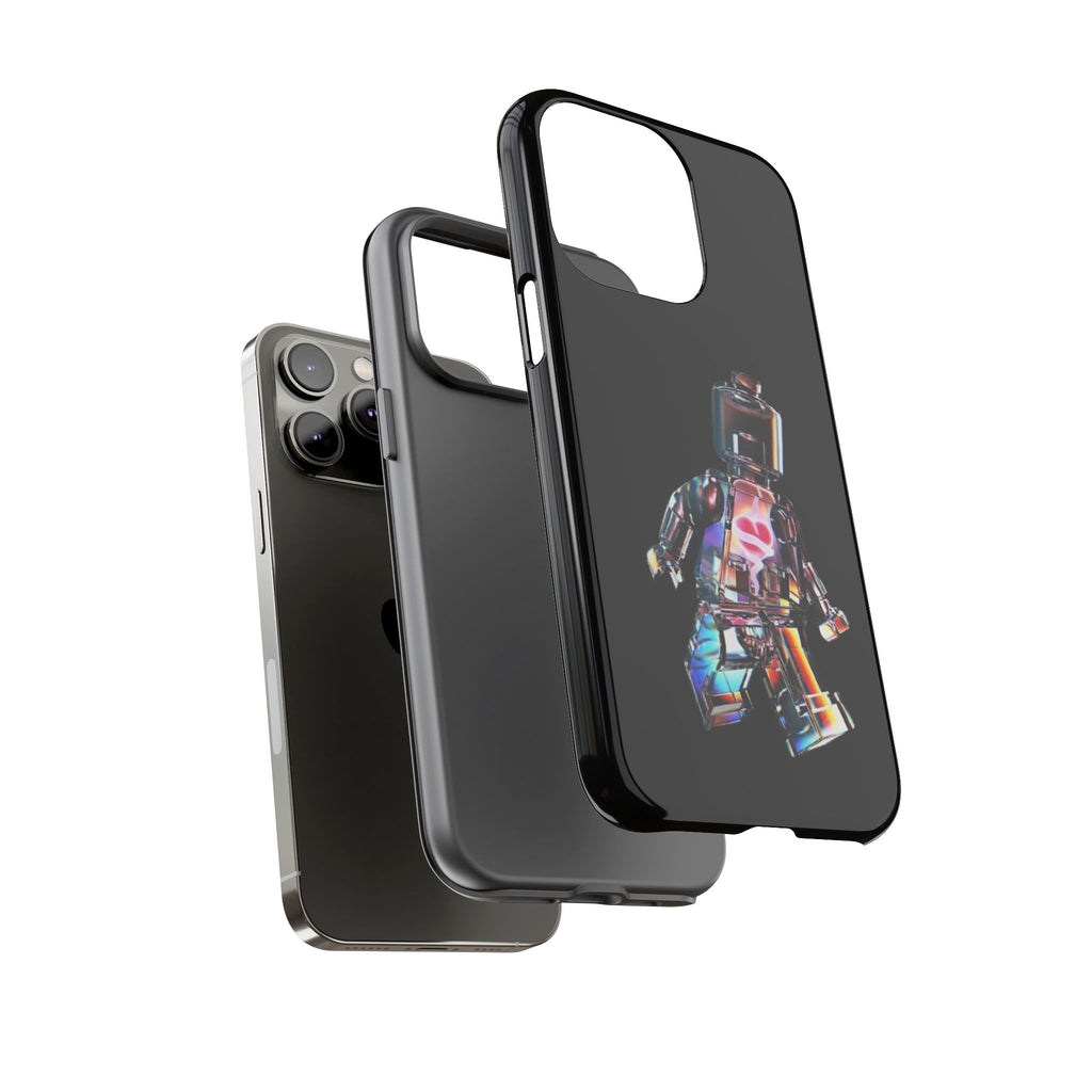 Holographic Brickman Phone Case