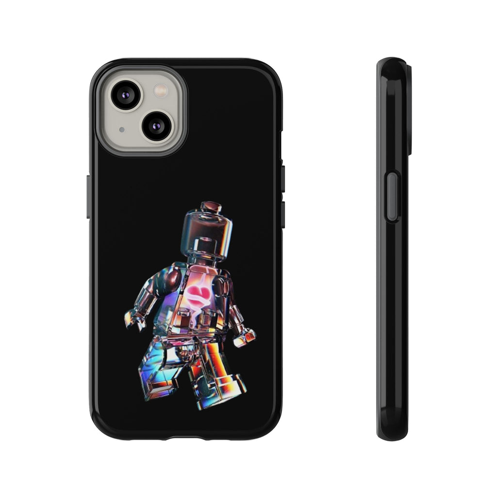 Holographic Brickman Phone Case